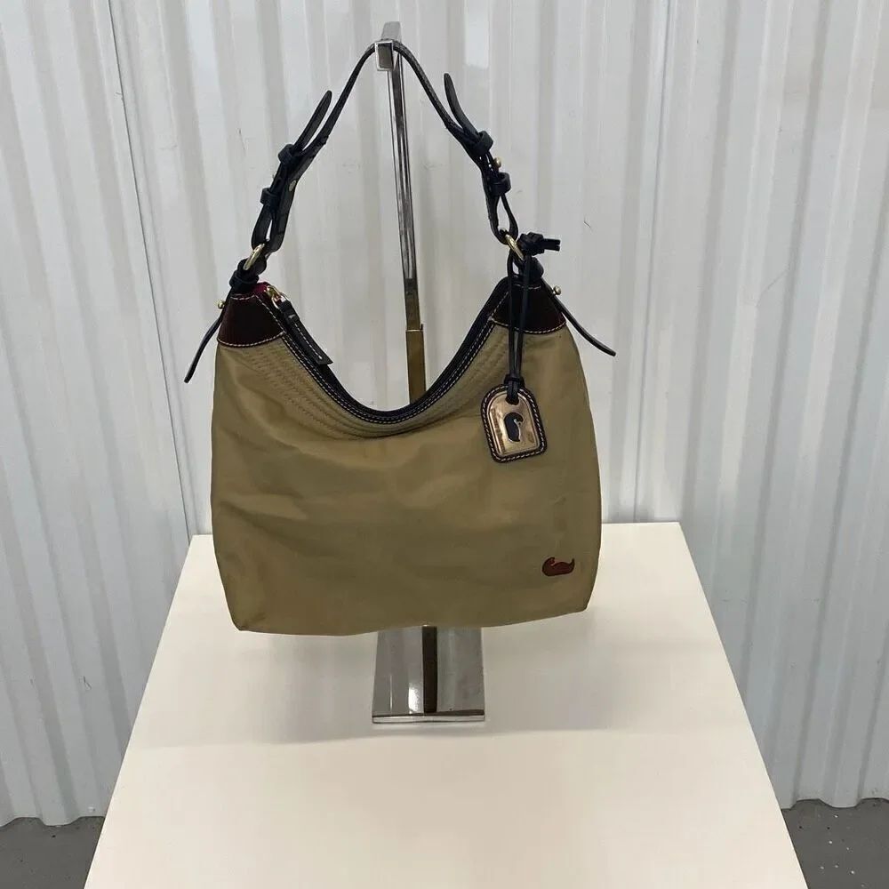 Dooney and Bourke vintage nylon hobo bag, 